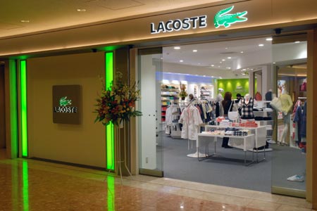 LACOSTEの店舗写真