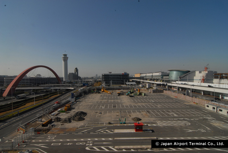 羽田空港の美しい一瞬