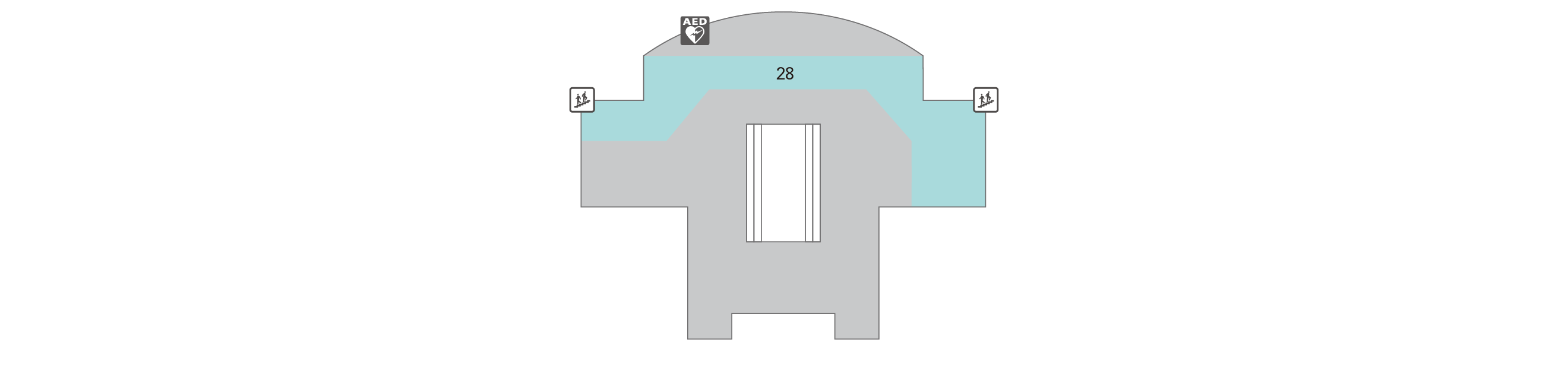 RF Observation Deck Floor Map