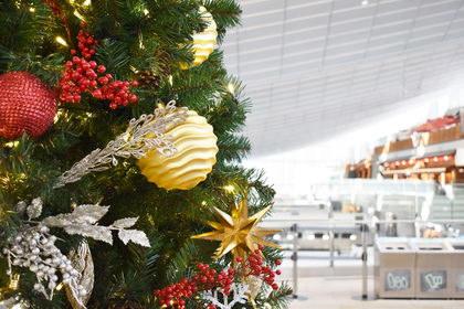 第3ターミナルのクリスマスツリー2