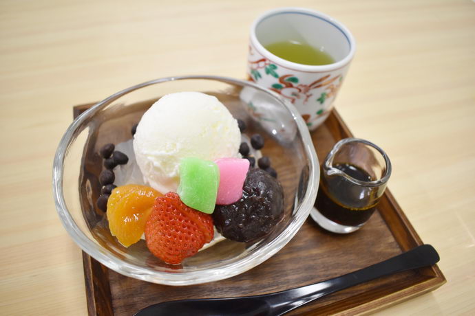 Hokkaido Ice Cream Anmitsu